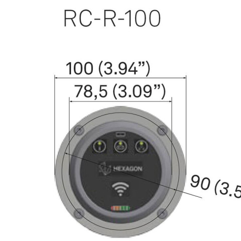 Радиоволновый приемник RC-R-100