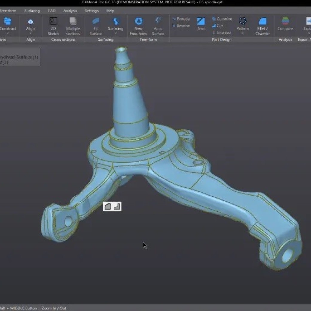 ПО SHINING3D EXModel Pro