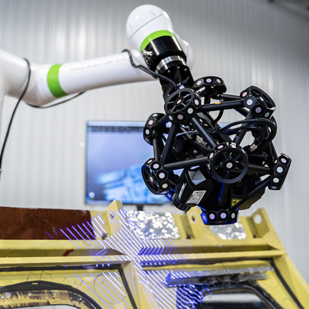 Автоматизированная система Creaform MetraSCAN‑R BLACK™|Elite