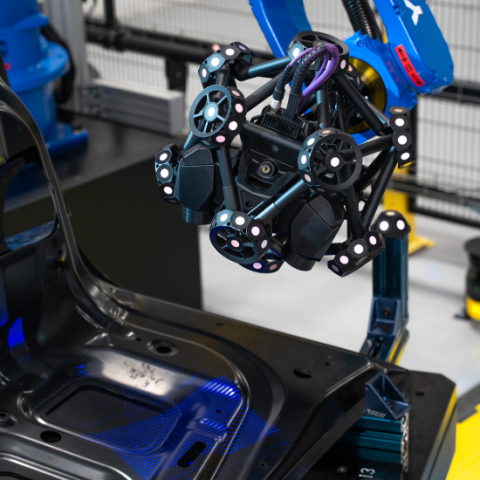 Автоматизированная система Creaform MetraSCAN‑R BLACK™|Elite