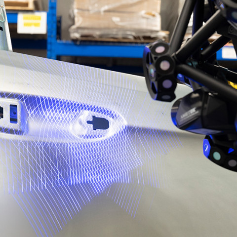 Автоматизированная система Creaform MetraSCAN‑R BLACK™|Elite