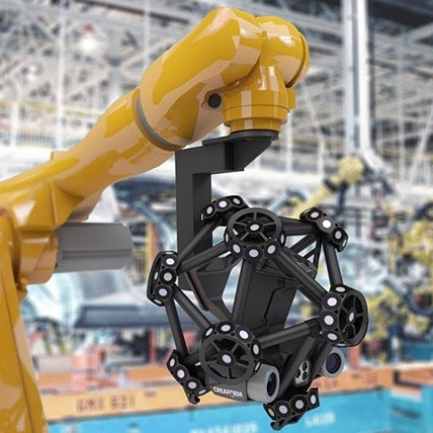 Автоматизированный 3D-сканер Creaform MetraSCAN 750-R