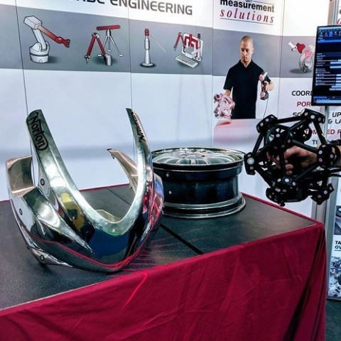 Автоматизированный 3D-сканер Creaform MetraSCAN 750-R